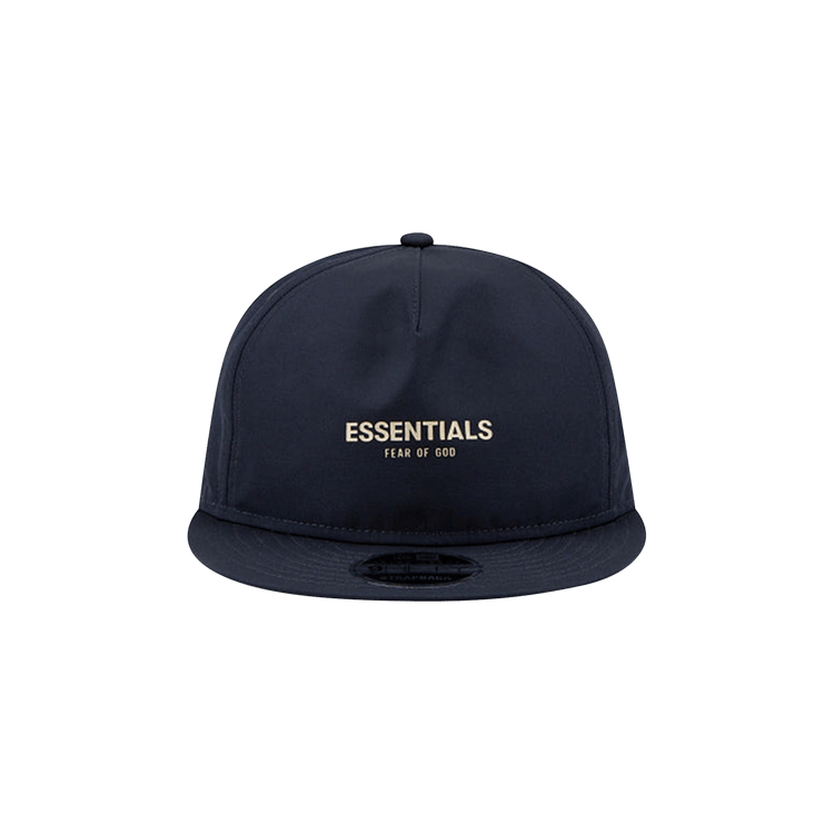 Fear of God Essentials x New Era Retro Crown 9Fifty Strapback Cap 'Navy'