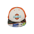Just Don Islands Trucker Hat 'Orange/Multicolor'