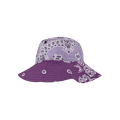Kapital Bandana Patchwork Bucket Hat 'Light Purple'