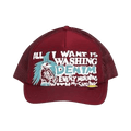 Kapital Laundry Shrink Truck Cap 'Burgundy'