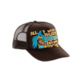 Kapital Laundry Shrink Truck Cap 'Brown'