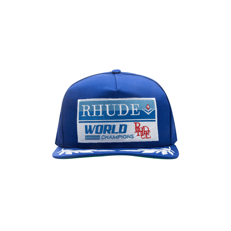 Rhude World Champions Hat 'Royal Blue'