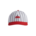 Kith Classic Script Pinstripe Cap 'Alert'