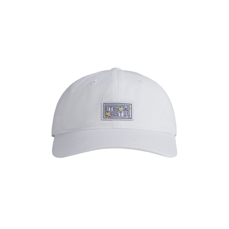 Kith Floral Label Long Bill Cap 'Sandrift'