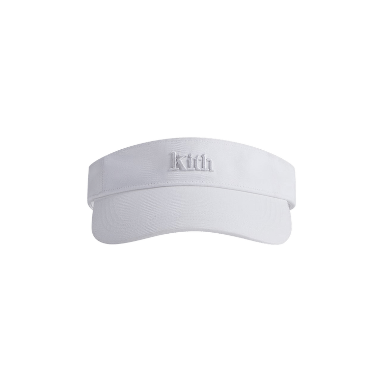 Kith Serif Washed Twill Visor 'Sandrift'