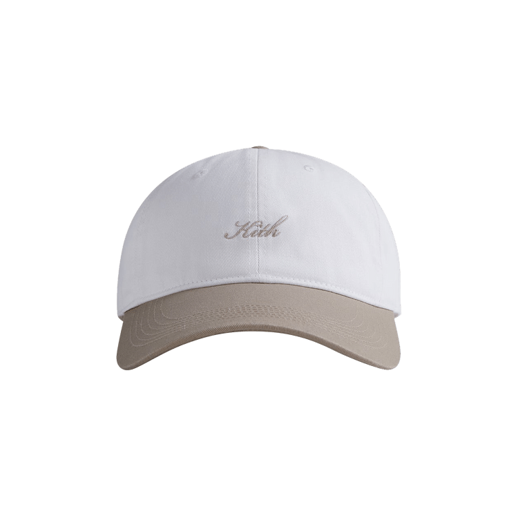 Kith Script Long Bill Cap 'Canvas'