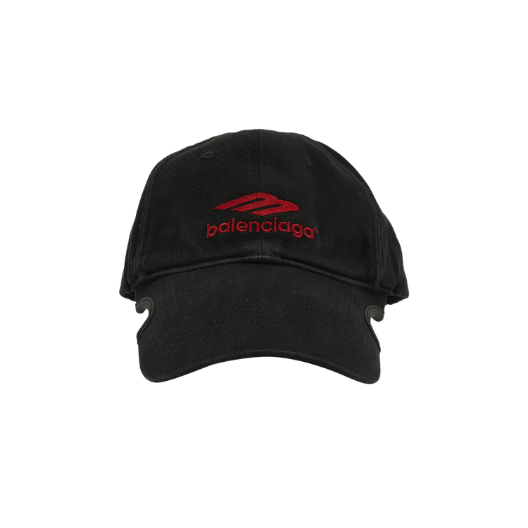 Balenciaga 3B Sports Icon Cap 'Black/Red'