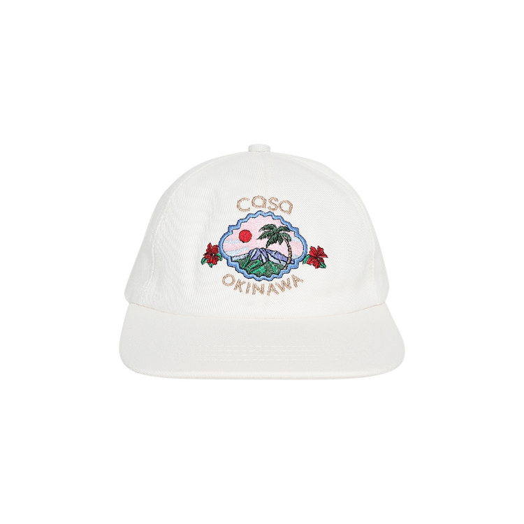 Casablanca Embroidered Cap 'Mint Twill Casa Okinawa'