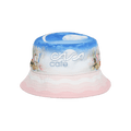 Casablanca Printed Denim Bucket Hat 'Casa Café'