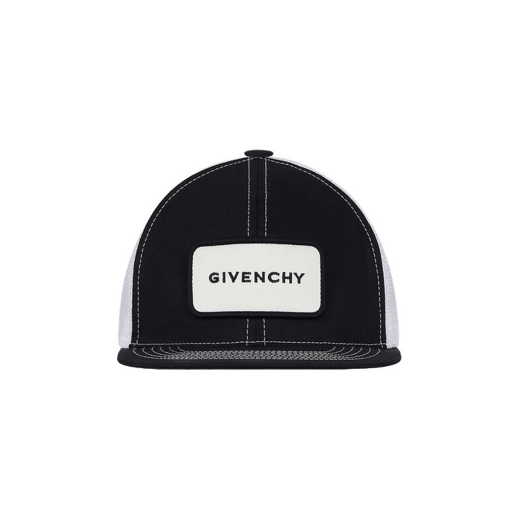 Givenchy Flat Brim Trucker Hat 'Black'