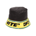Off-White Indust Bucket Hat 'Black/Yellow'