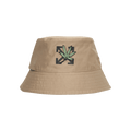 Off-White Weed Bucket Hat 'Sand/Green'