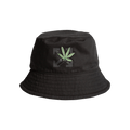 Off-White Weed Bucket Hat 'Black/Green'