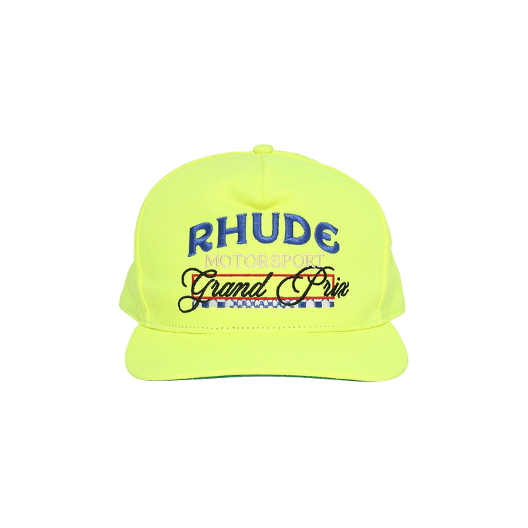 Rhude Grand Prix Hat 'Neon Green'