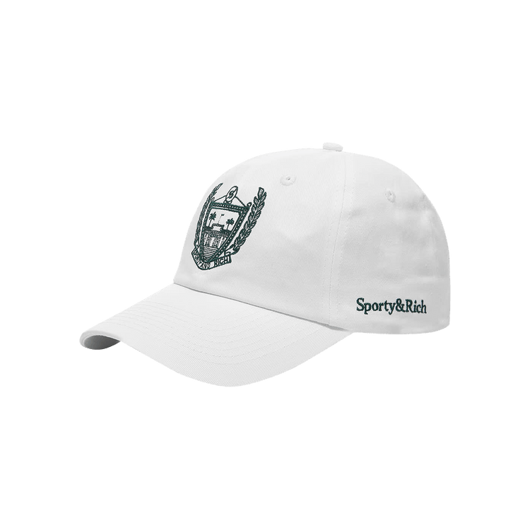 Sporty & Rich Beverly Hills Hat 'White/Green'