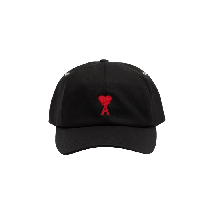 Ami Embroidery Cap 'Black'