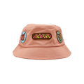 Brain Dead Metal Bucket Hat 'Coral'