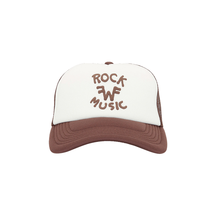 Pleasures Rock Trucker Cap 'Brown/Tan'