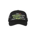 Pleasures Responsible Trucker Hat 'Black'
