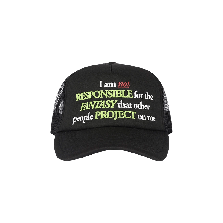 Pleasures Responsible Trucker Hat 'Black'