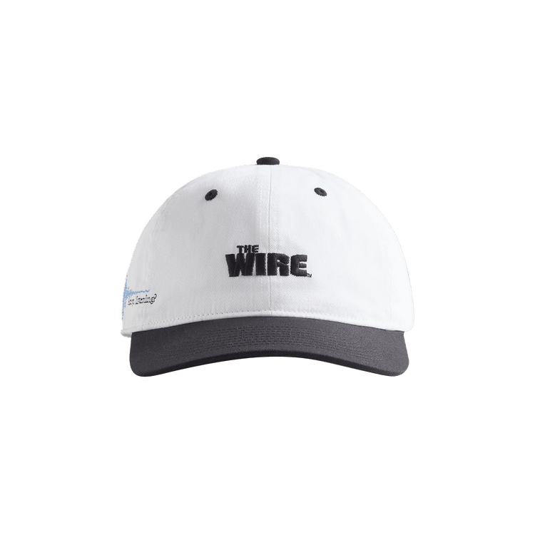 Kith For The Wire Are You Listening Snapback 'White'