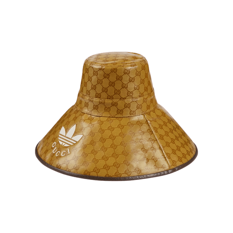 adidas x Gucci Wide-Brimmed Hat 'Beige/Brown'