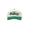 Sporty & Rich Corduroy Wellness Club Hat 'White/Teal'