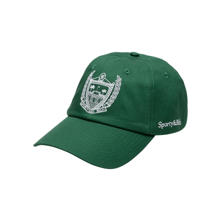 Sporty & Rich Beverly Hills Hat 'Forest/White'