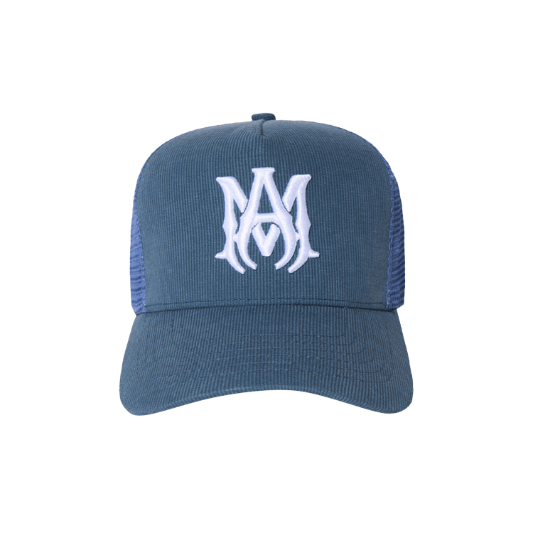 Amiri Ma Trucker Hat 'Pond Blue/White'