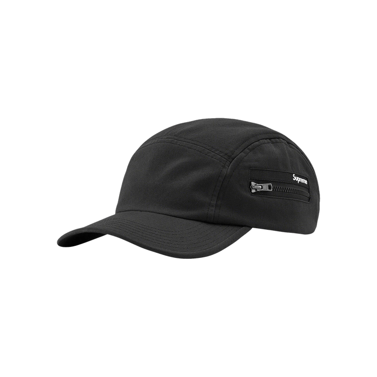Supreme Zip Pocket Camp Cap 'Black'