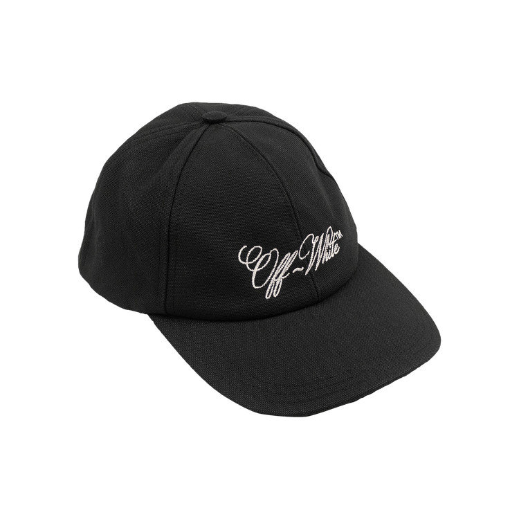 Off-White Embroidered Baseball Cap 'Black'
