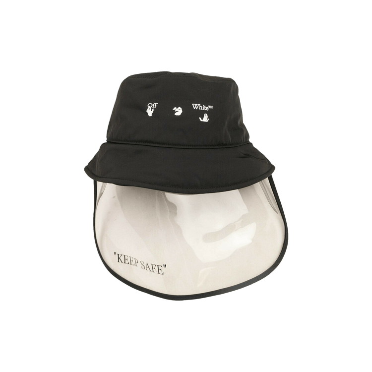 Off-White Mask Bucket Hat 'Black'