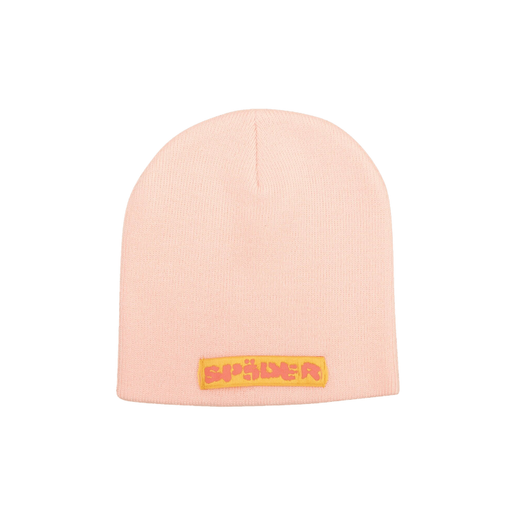 Sp5der Logo Beanie Hat 'Pink'