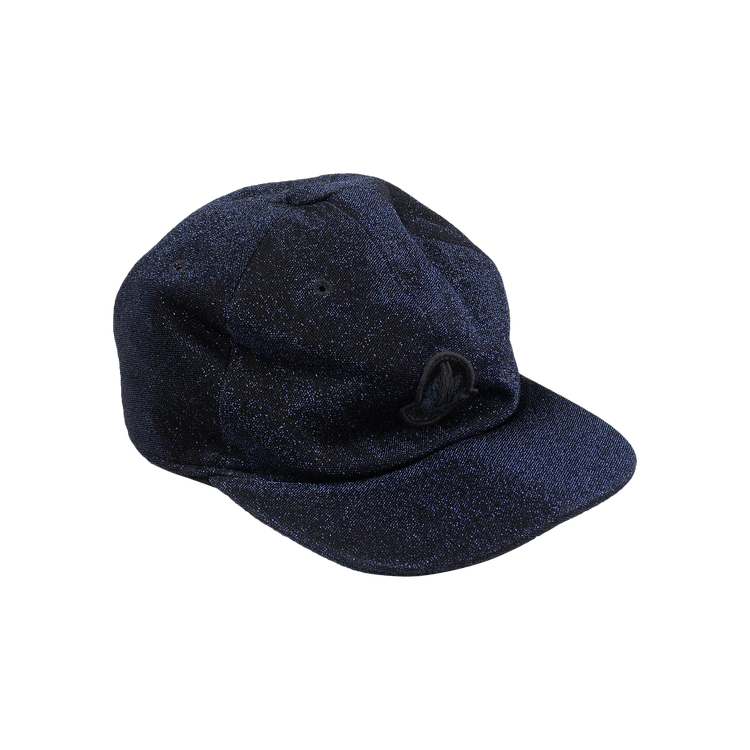 Moncler Logo Baseball Cap Hat 'Blue Shimmer'