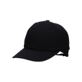 Courrèges Cotton Low Cap 'Black'
