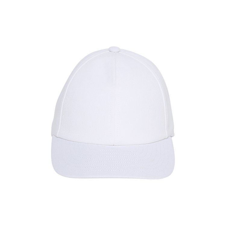 Courrèges Cotton Low Cap 'Heritage White'