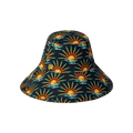 Rabanne Sunset Bucket Hat 'Black Sunset'
