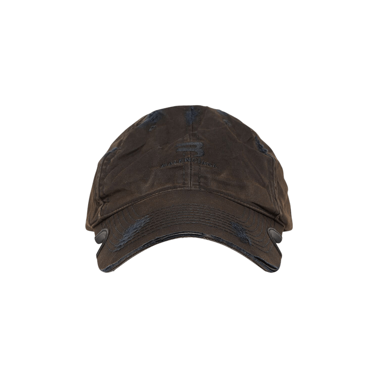 Balenciaga Sporty B Sunfaded Cap 'Black'