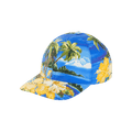 Gucci Palms And Floral Print Baseball Hat 'Multicolor'