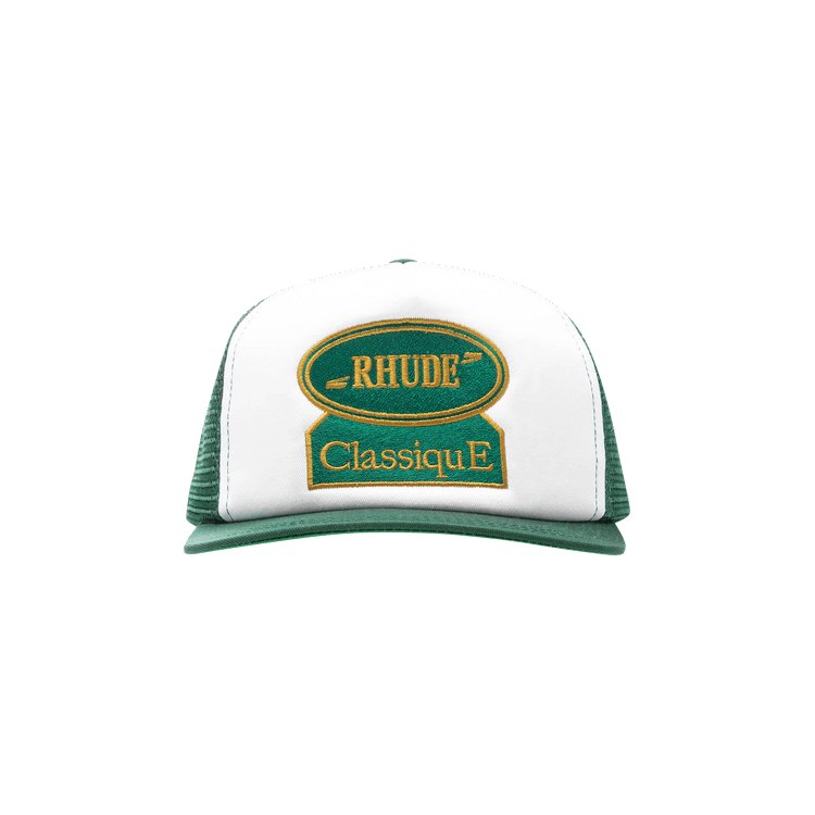 Rhude Classique Hat 'Hunter Green/White'
