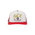 Chrome Hearts Sex Records Trucker Hat 'White/Red'