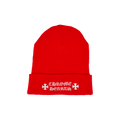 Chrome Hearts Online Exclusive Beanie 'Red/White'