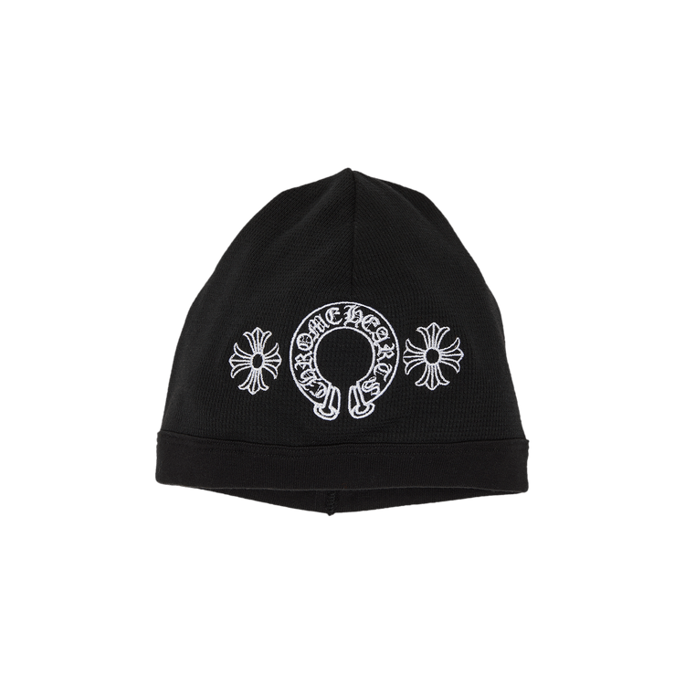 Chrome Hearts Biker Thermal Horseshoe Beanie 'Black'