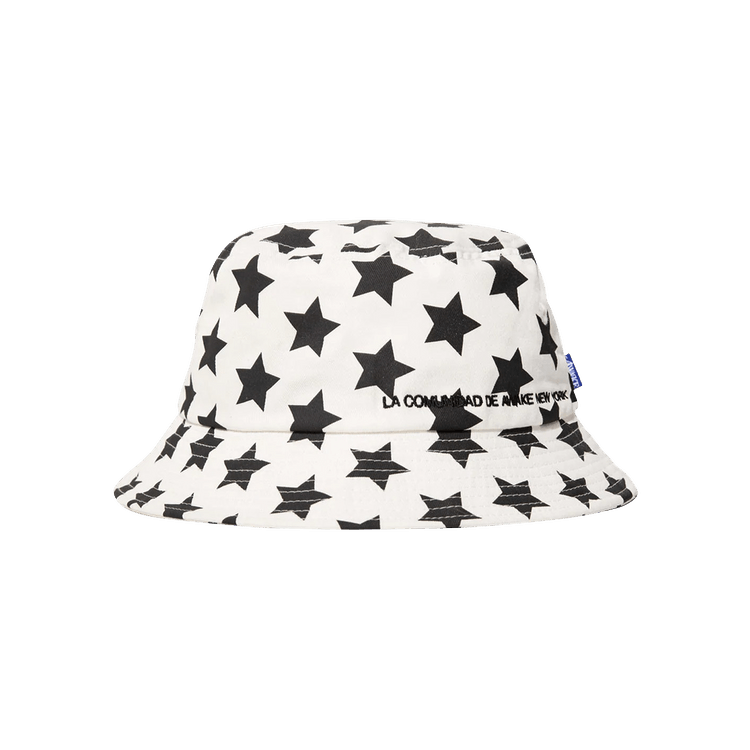 Awake NY Star Printed Bucket Hat 'Ivory/Black'