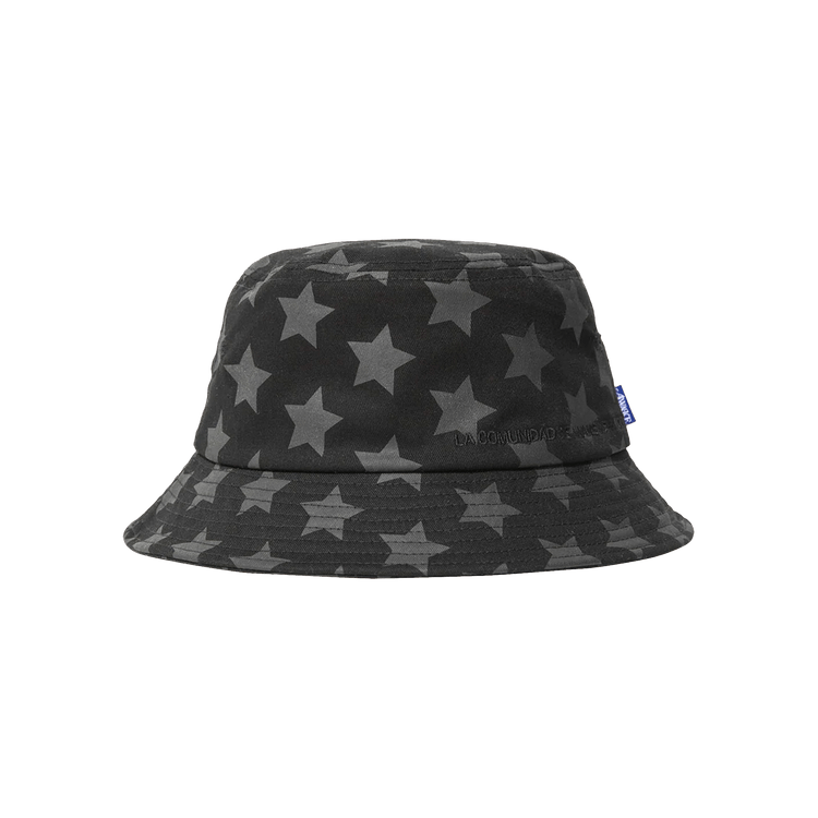 Awake NY Star Printed Bucket Hat 'Charcoal/Black'