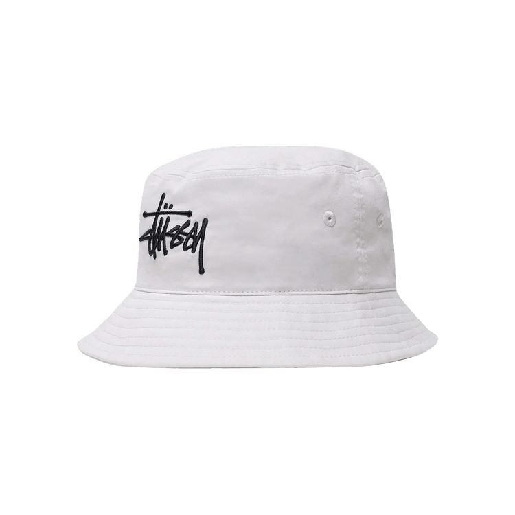 Stussy Brushed Big Basic Bucket Hat 'Bone'