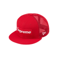Supreme Box Logo Mesh Back New Era 'Red'