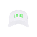 Amiri Core Logo Trucker Hat 'White/Lime'