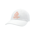 Sporty & Rich Crown Hat 'White/Grapefruit'
